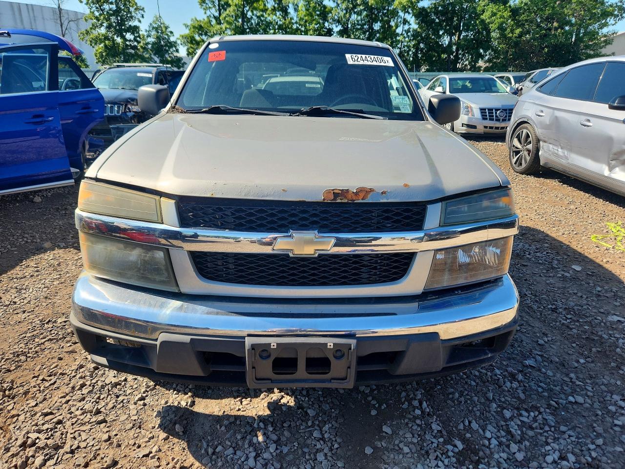 2007 Chevrolet Colorado Silver vin: 1GCCS199578186015