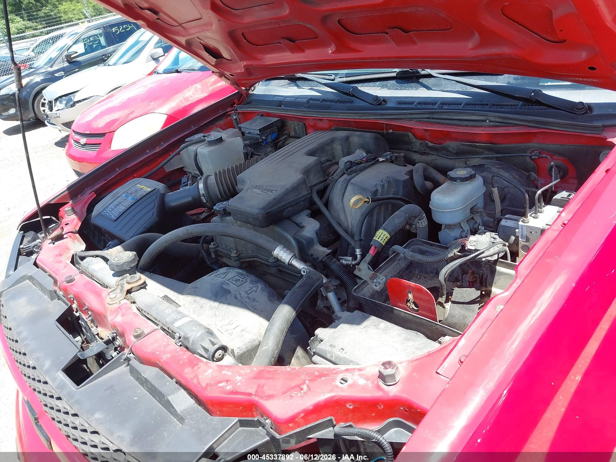 2009 Chevrolet Colorado Lt Red vin: 1GCCS199598114525