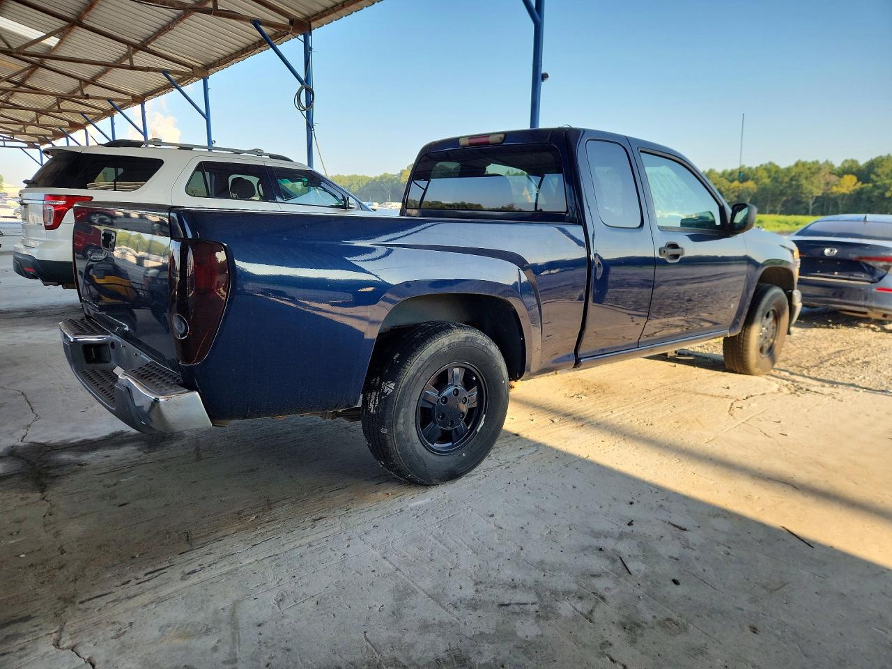 2007 Chevrolet Colorado Blue vin: 1GCCS199678146705