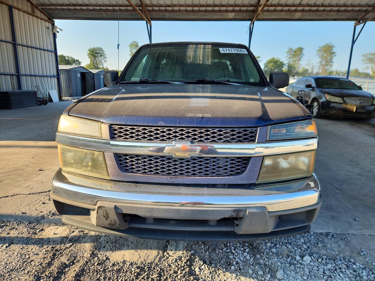 2007 Chevrolet Colorado Blue vin: 1GCCS199678146705