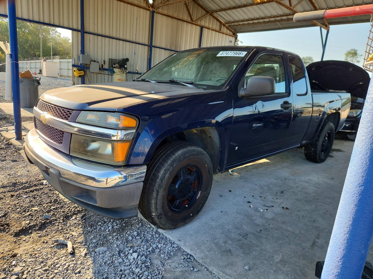 2007 Chevrolet Colorado Blue vin: 1GCCS199678146705