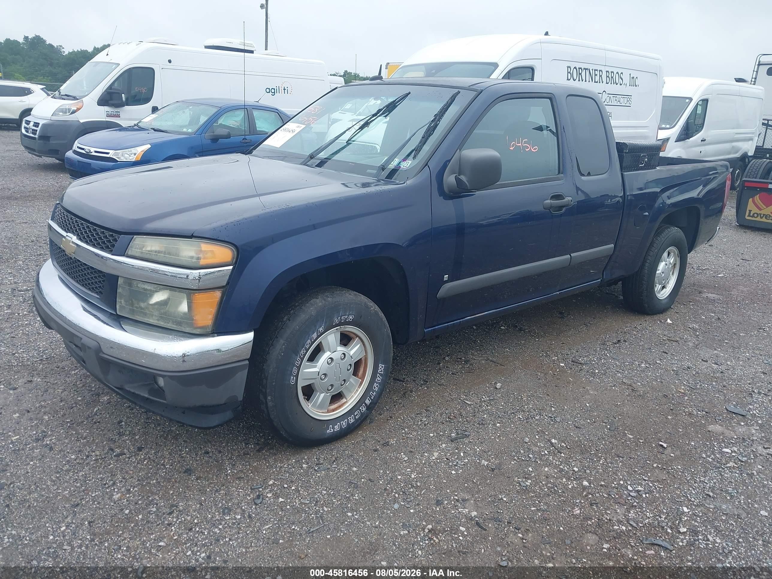 2008 Chevrolet Colorado Lt Синий vin: 1GCCS199688146852