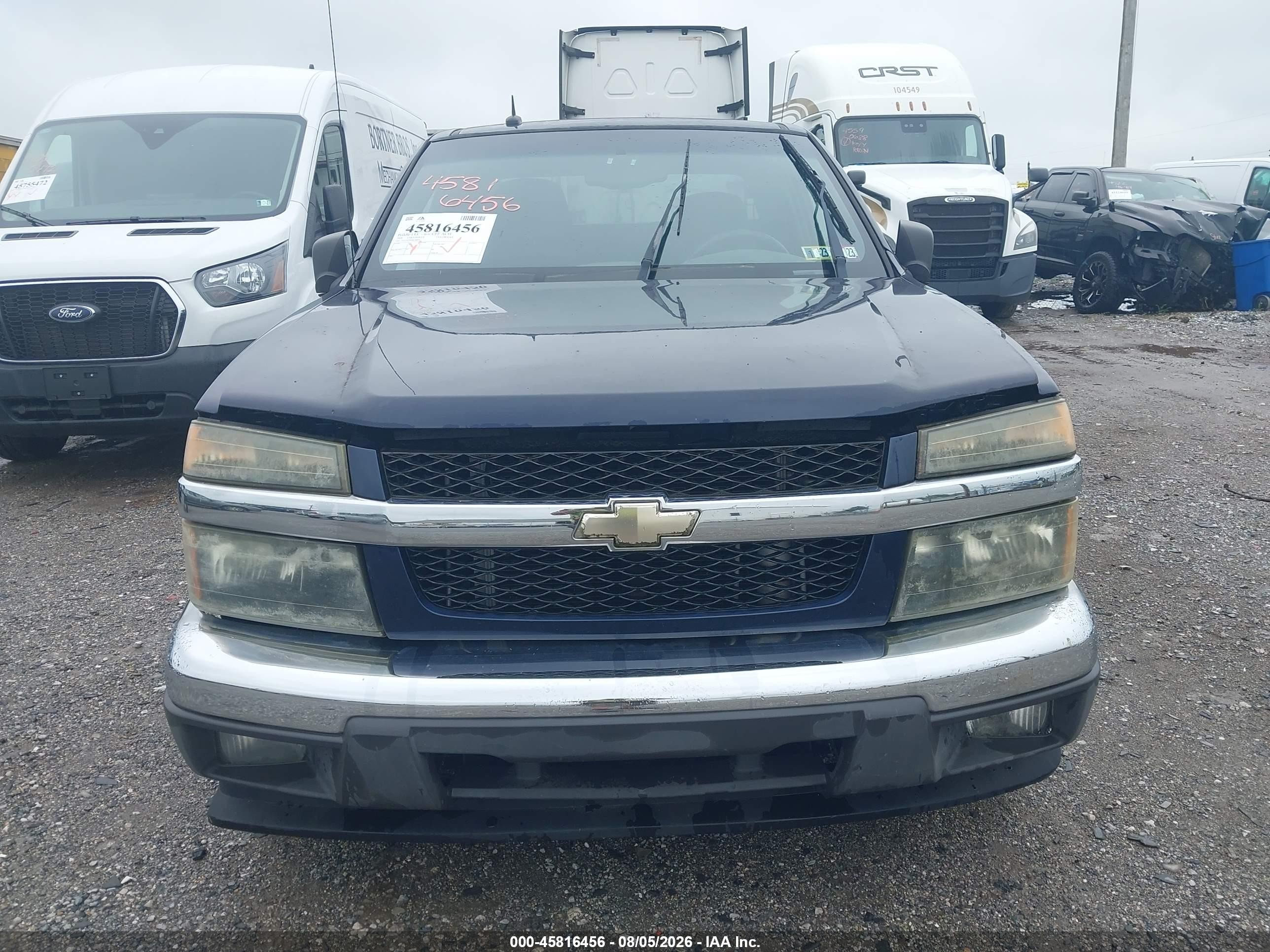 2008 Chevrolet Colorado Lt Синий vin: 1GCCS199688146852