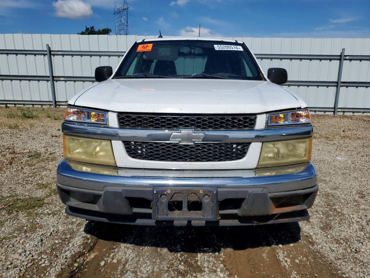 2008 Chevrolet Colorado White vin: 1GCCS199688157155