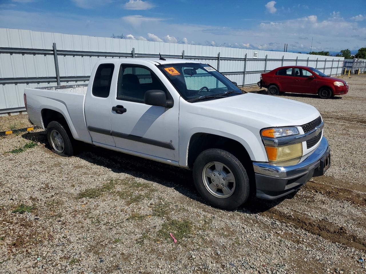2008 Chevrolet Colorado White vin: 1GCCS199688157155