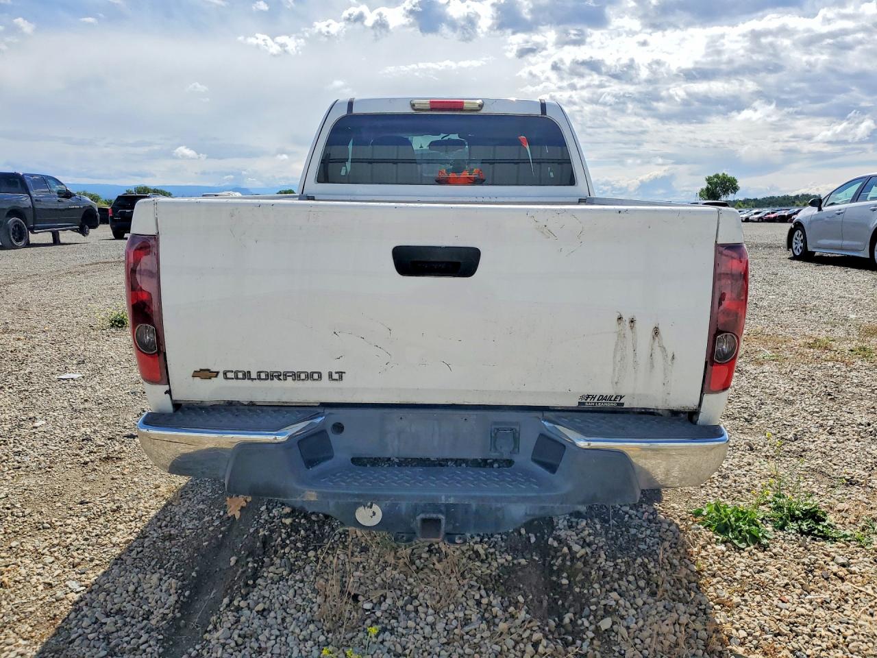 2008 Chevrolet Colorado White vin: 1GCCS199688157155