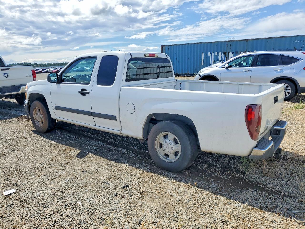 2008 Chevrolet Colorado White vin: 1GCCS199688157155