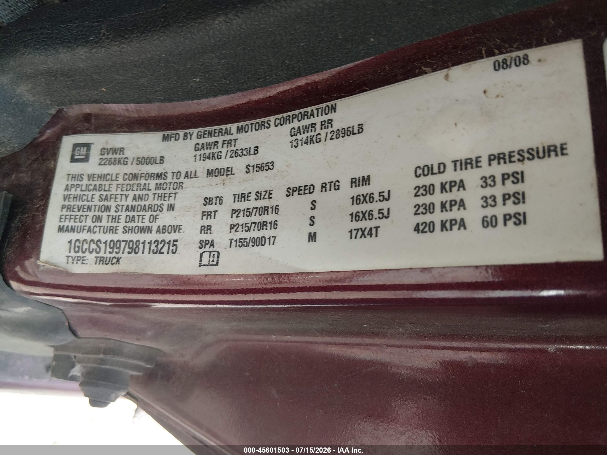 2009 Chevrolet Colorado Lt Maroon vin: 1GCCS199798113215