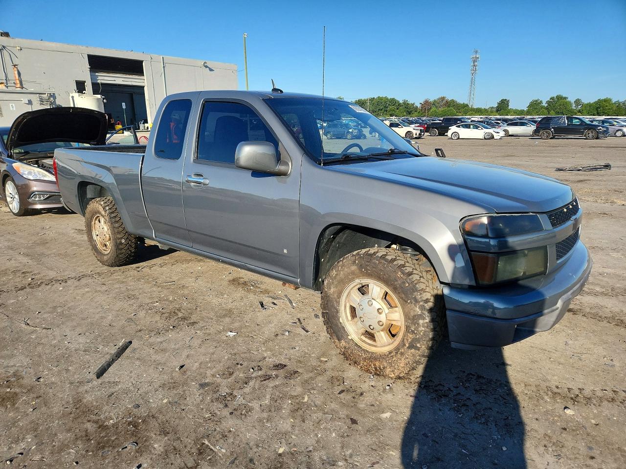 2009 Chevrolet Colorado Gray vin: 1GCCS199898156624