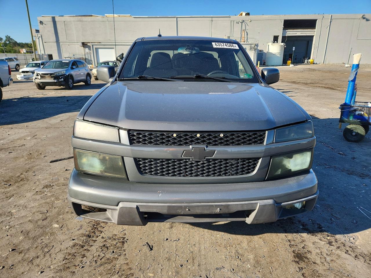 2009 Chevrolet Colorado Gray vin: 1GCCS199898156624