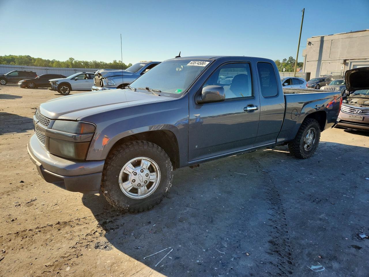 2009 Chevrolet Colorado Gray vin: 1GCCS199898156624