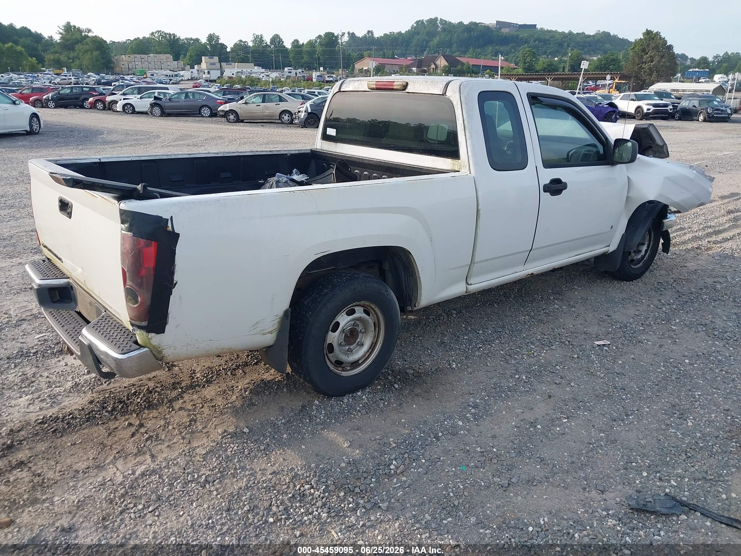 2007 Chevrolet Colorado Ls Белый vin: 1GCCS199X78187144
