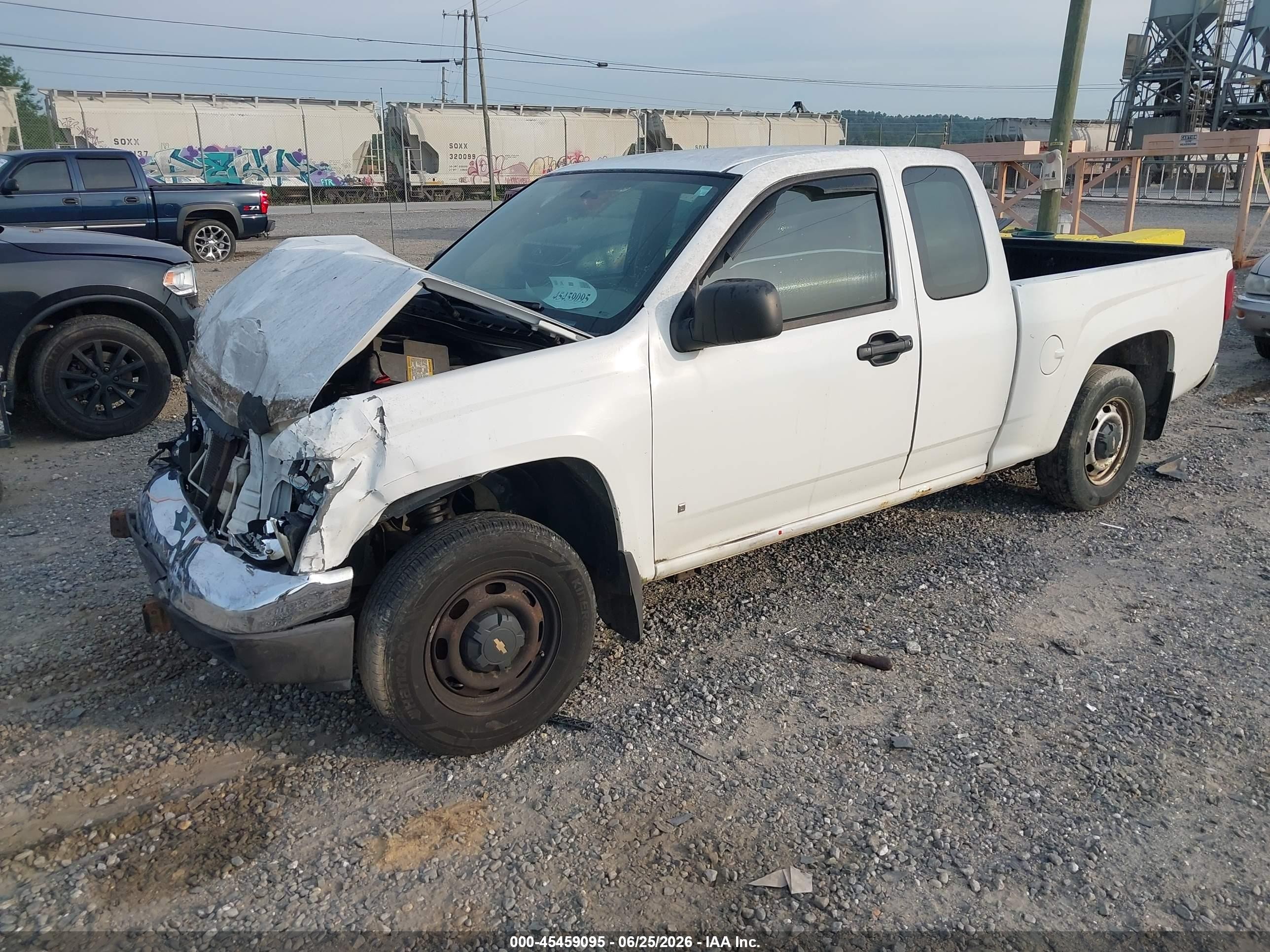 2007 Chevrolet Colorado Ls Белый vin: 1GCCS199X78187144