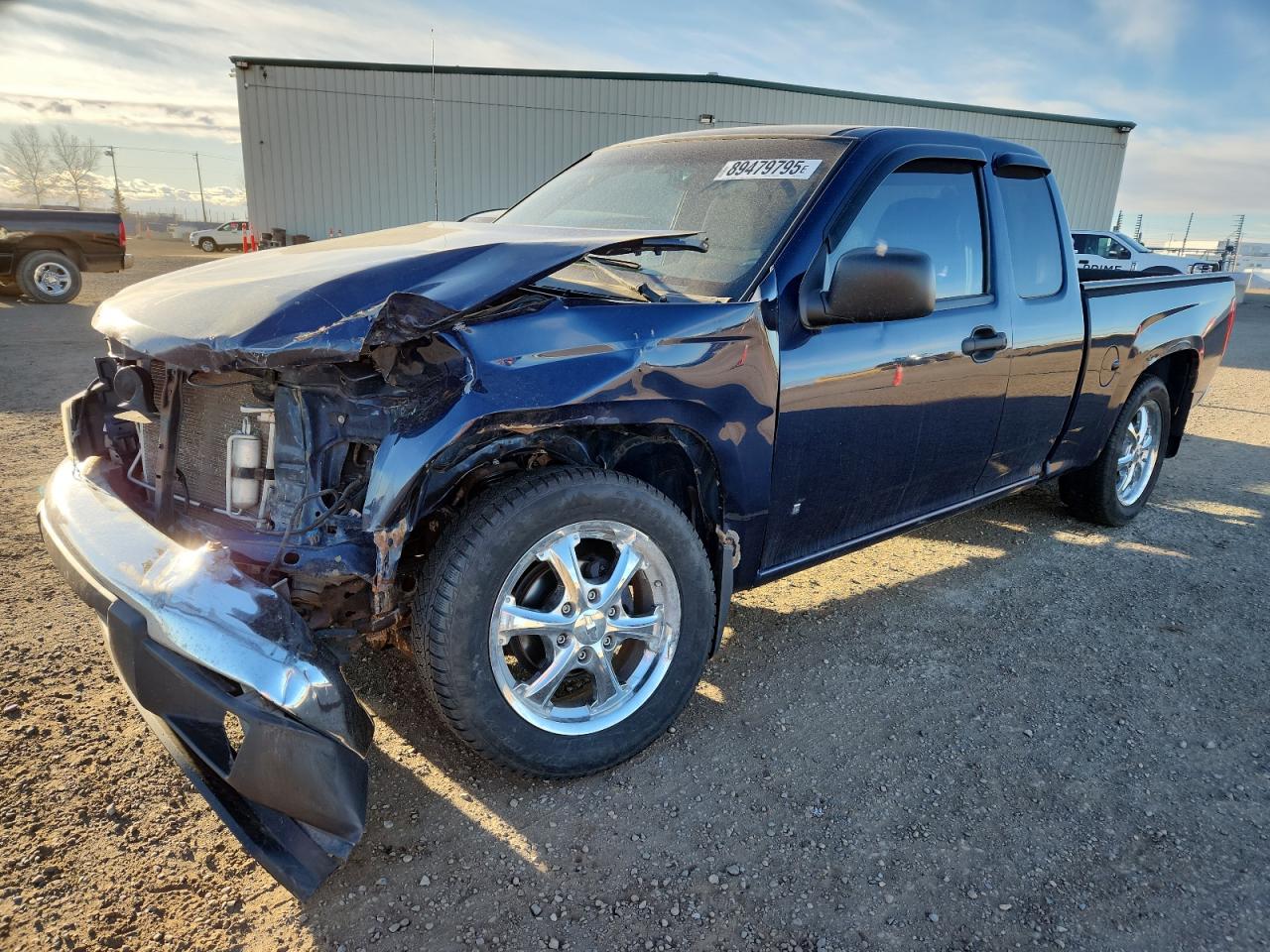 2007 Chevrolet Colorado Blue vin: 1GCCS199X78242109