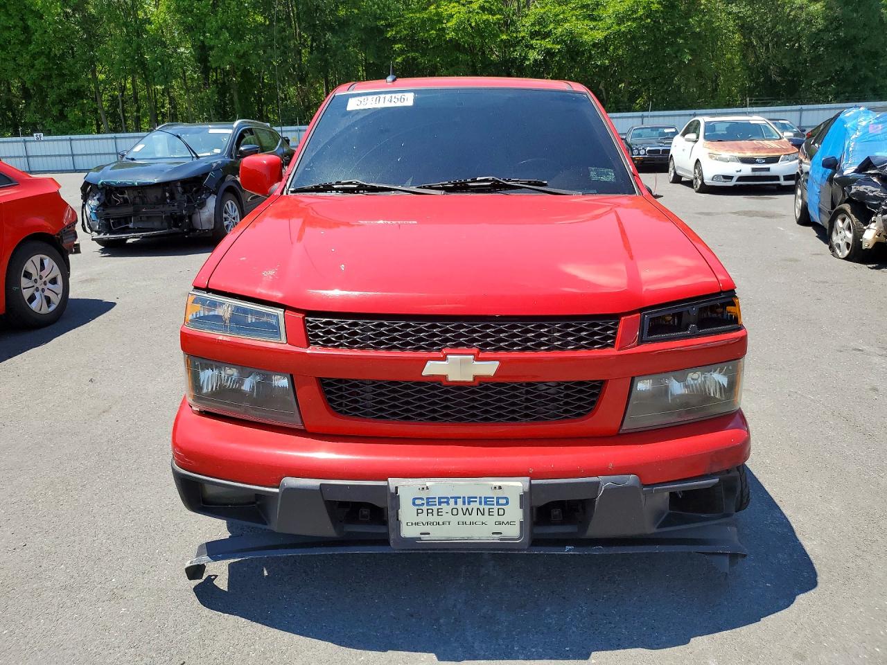 2009 Chev Colorado Red vin: 1GCCS199X98114939