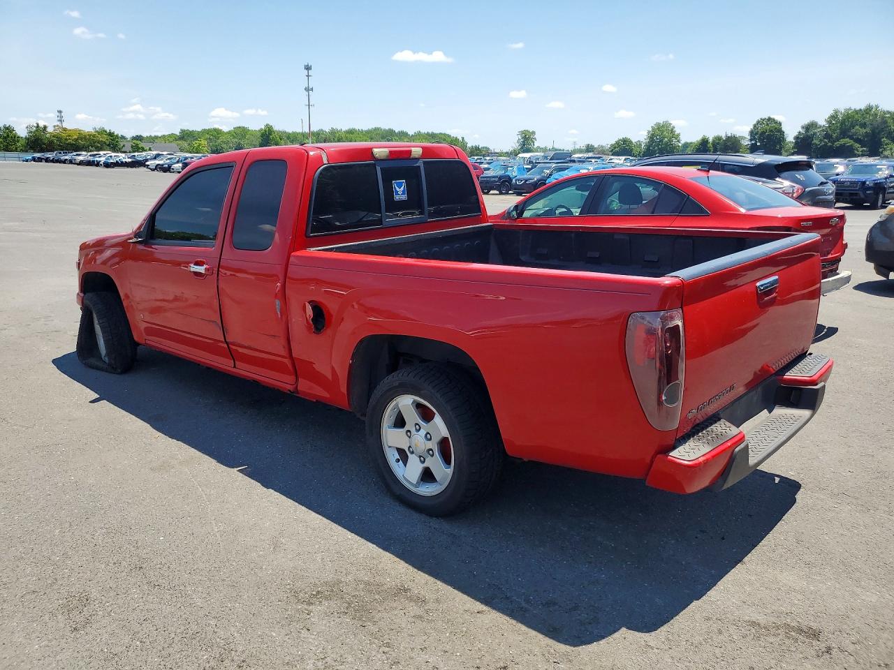 2009 Chev Colorado Red vin: 1GCCS199X98114939