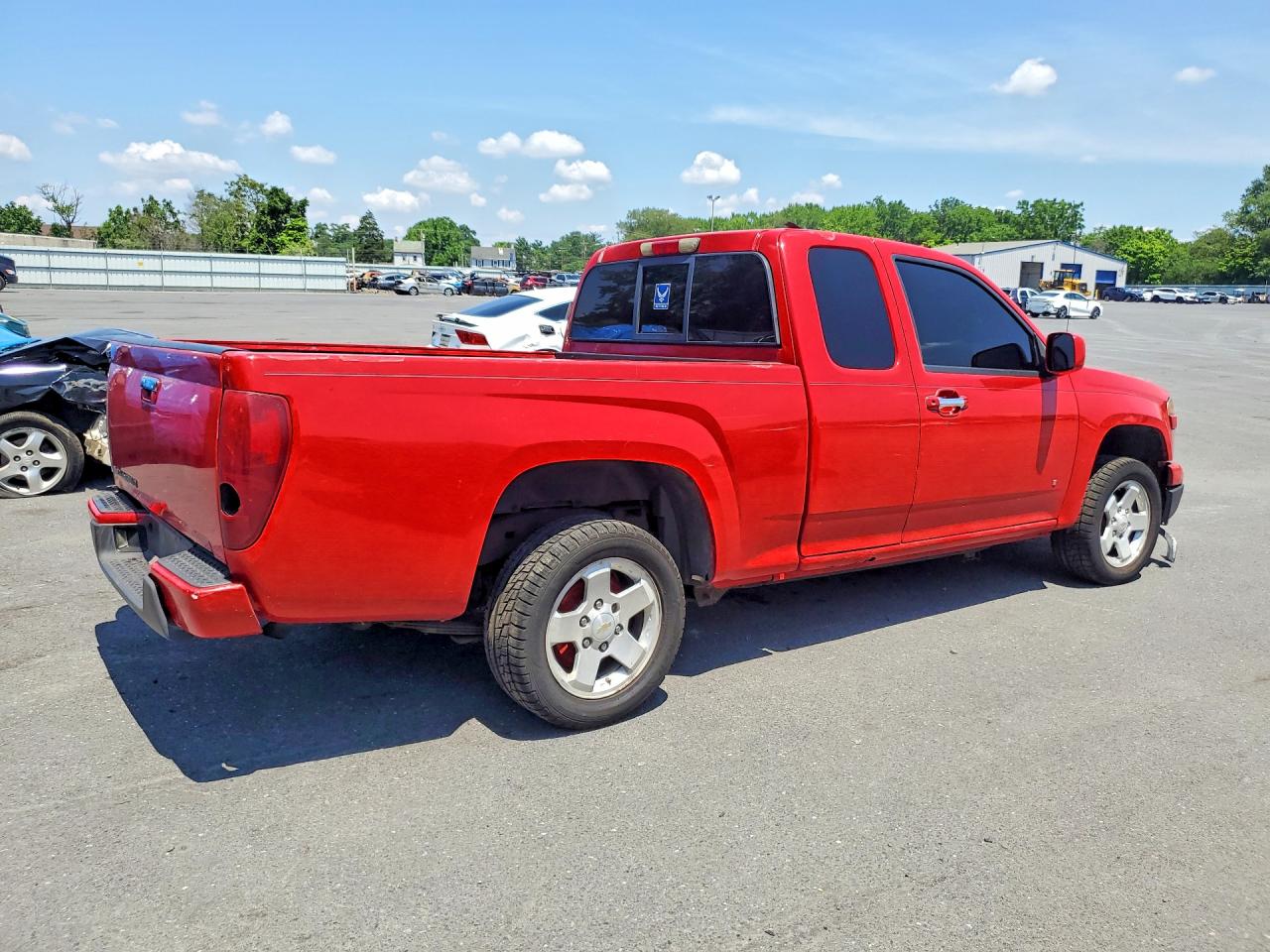 2009 Chev Colorado Red vin: 1GCCS199X98114939