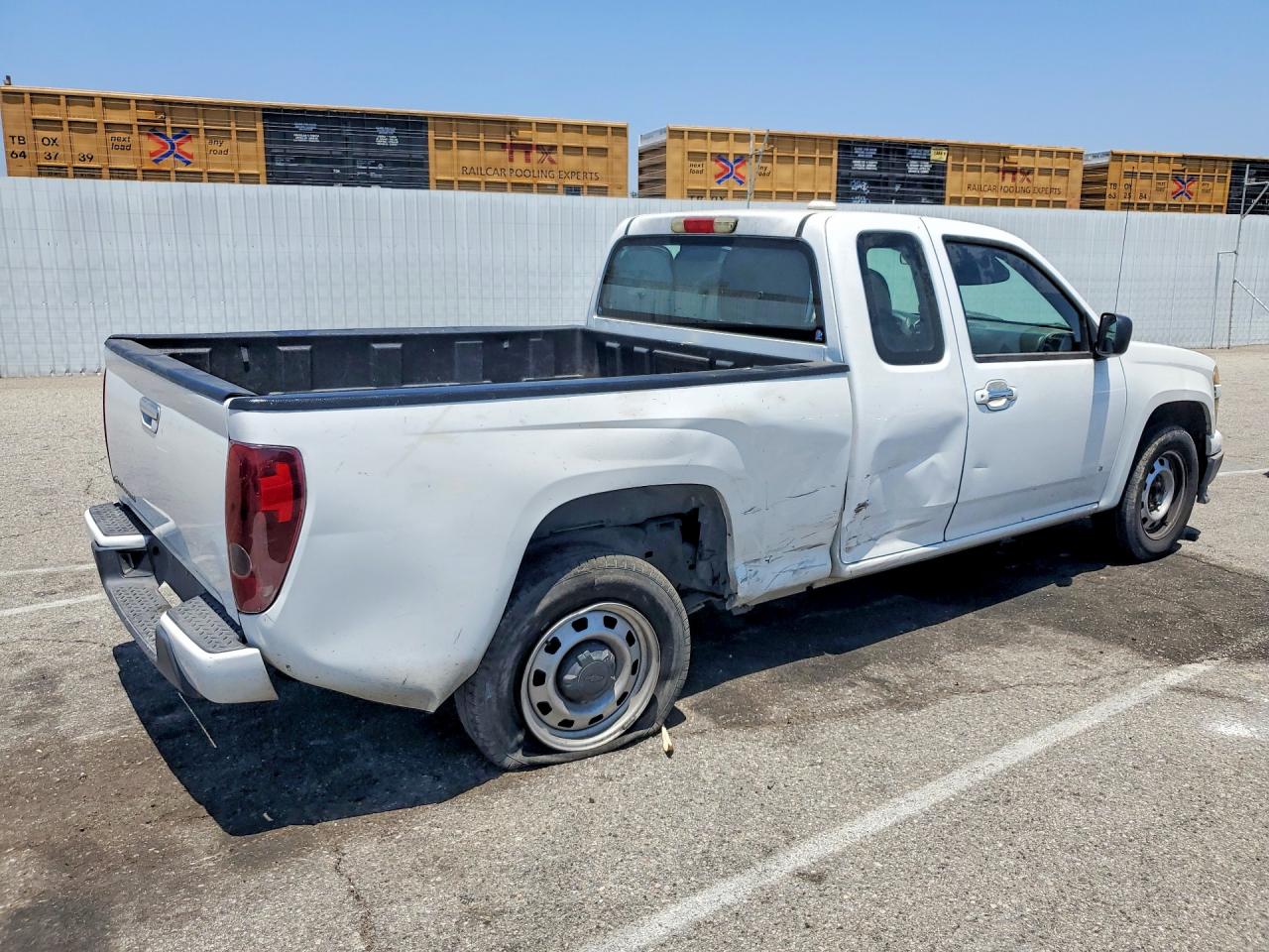 2009 Chevrolet Colorado Белый vin: 1GCCS19E098155853