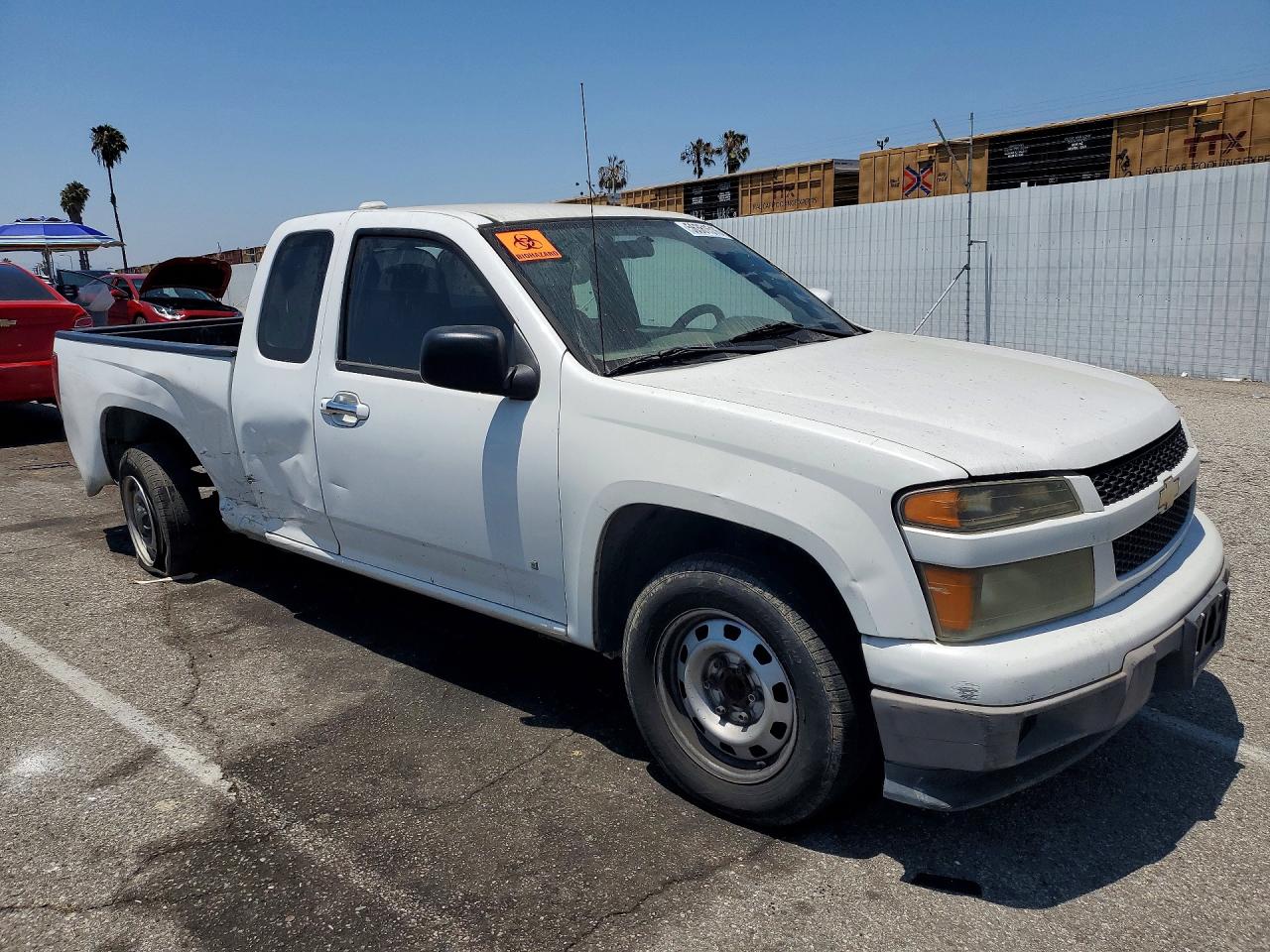 2009 Chevrolet Colorado Белый vin: 1GCCS19E098155853