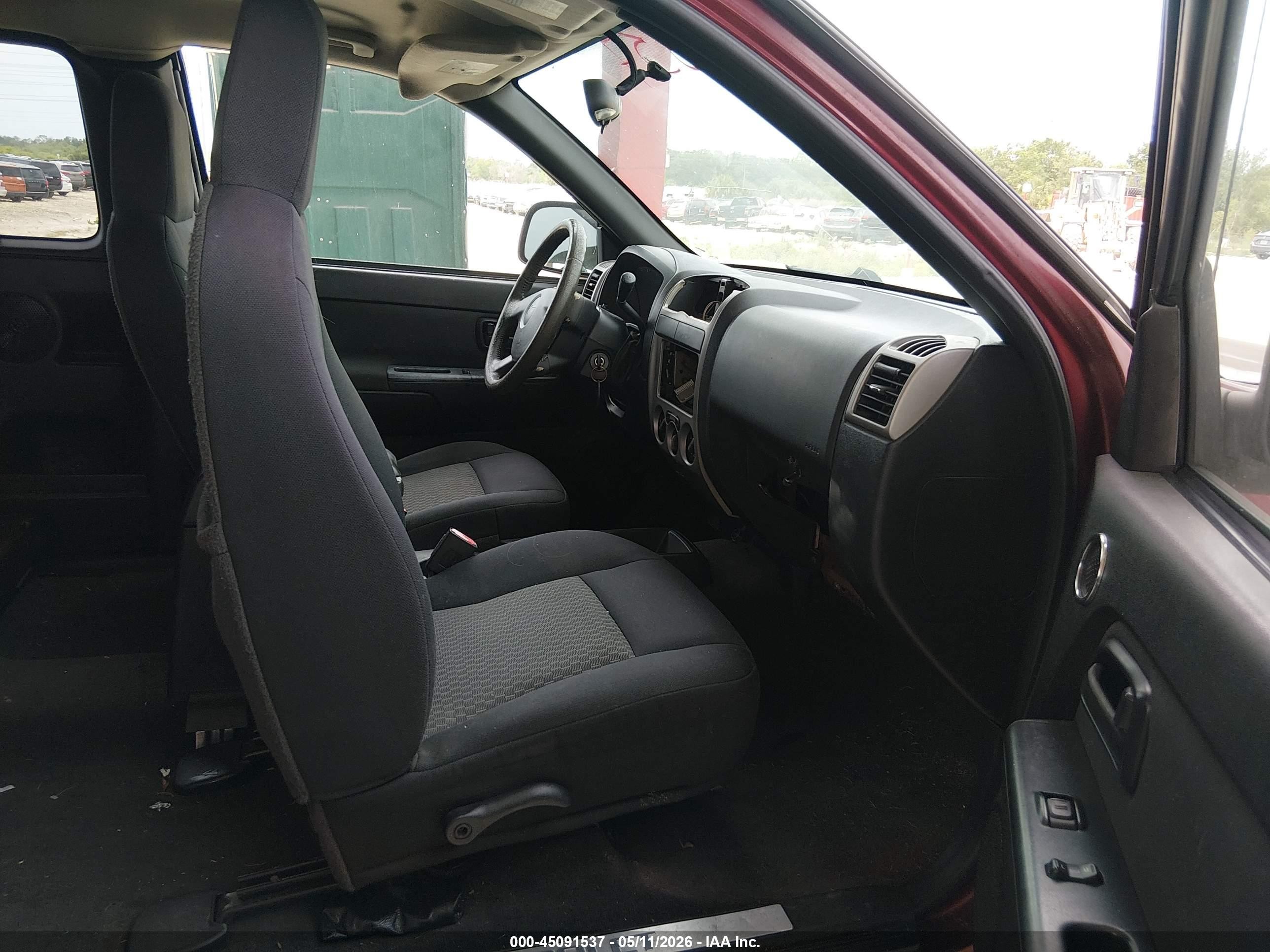 2007 Chevrolet Colorado Lt Burgundy vin: 1GCCS19E178216625