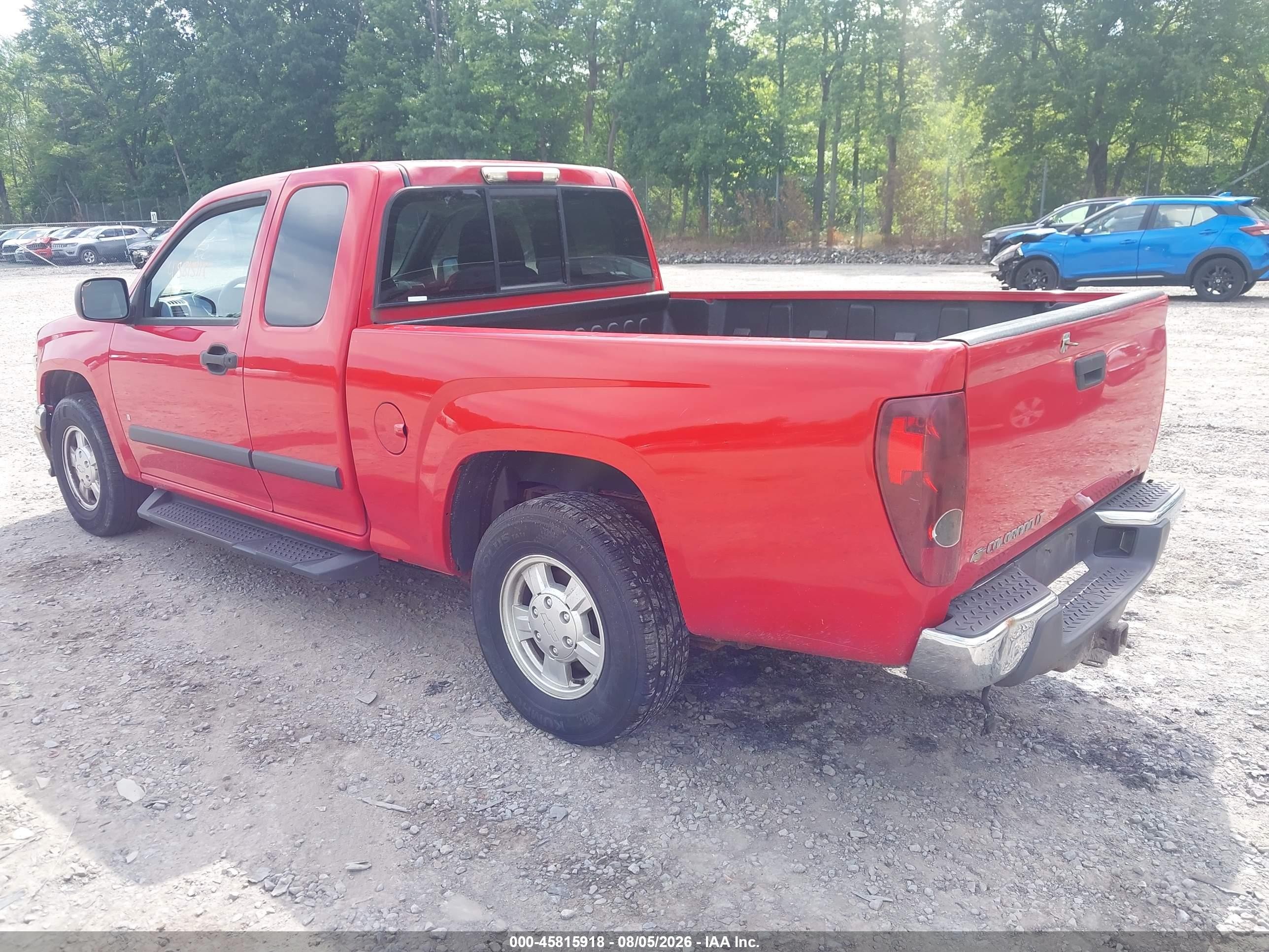 2008 Chevrolet Colorado Lt Red vin: 1GCCS19E288167808