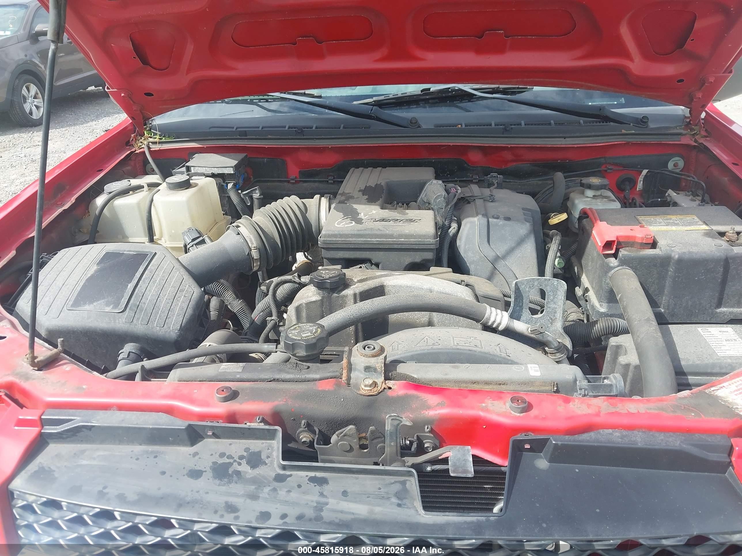 2008 Chevrolet Colorado Lt Red vin: 1GCCS19E288167808
