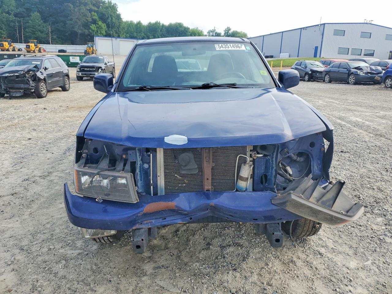 2009 Chevrolet Colorado Blue vin: 1GCCS19E398100622