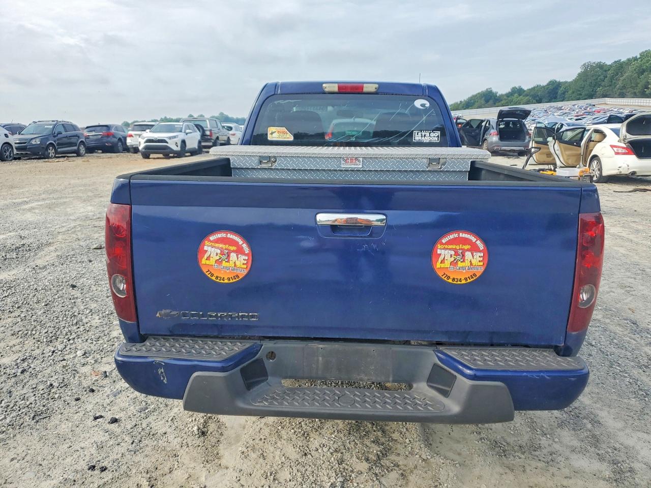 2009 Chevrolet Colorado Blue vin: 1GCCS19E398100622