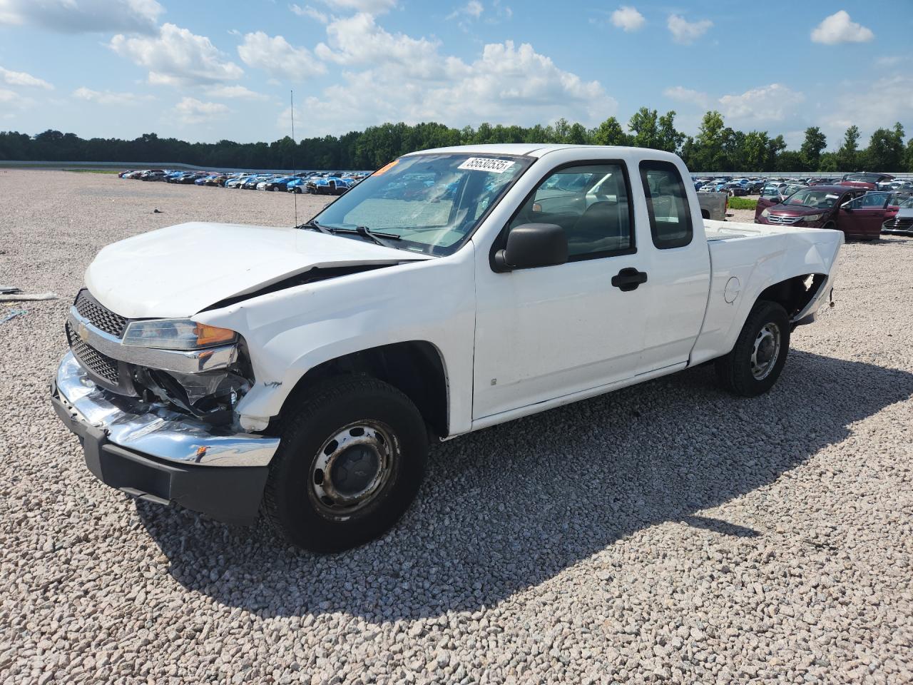 2007 Chevrolet Colorado White vin: 1GCCS19E478234228