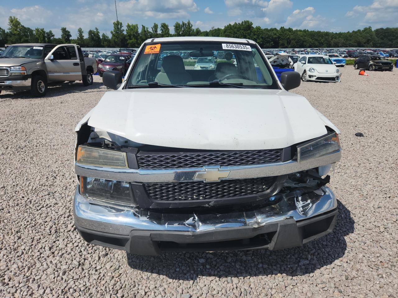 2007 Chevrolet Colorado Белый vin: 1GCCS19E478234228
