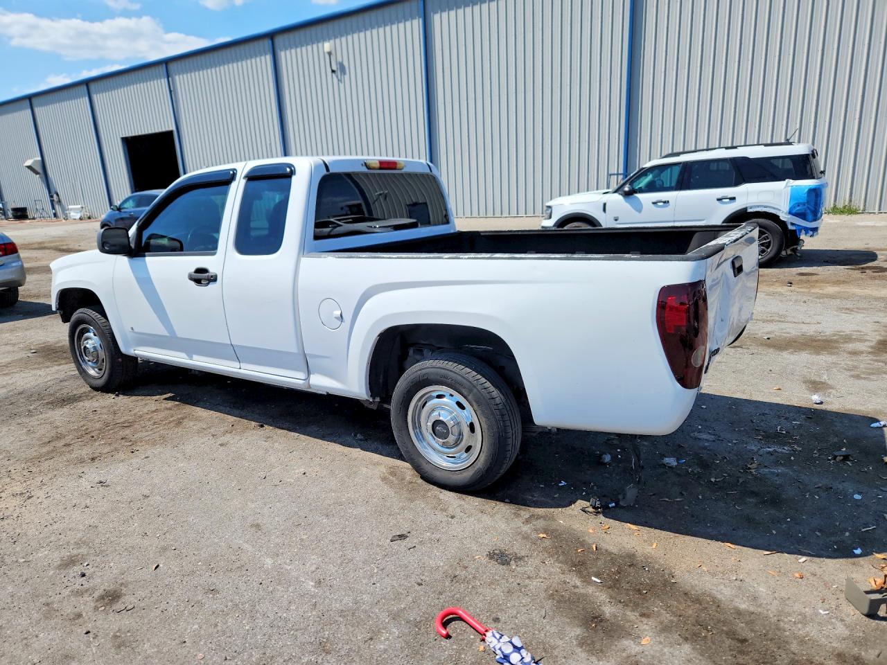 2008 Chevrolet Colorado White vin: 1GCCS19E688104128