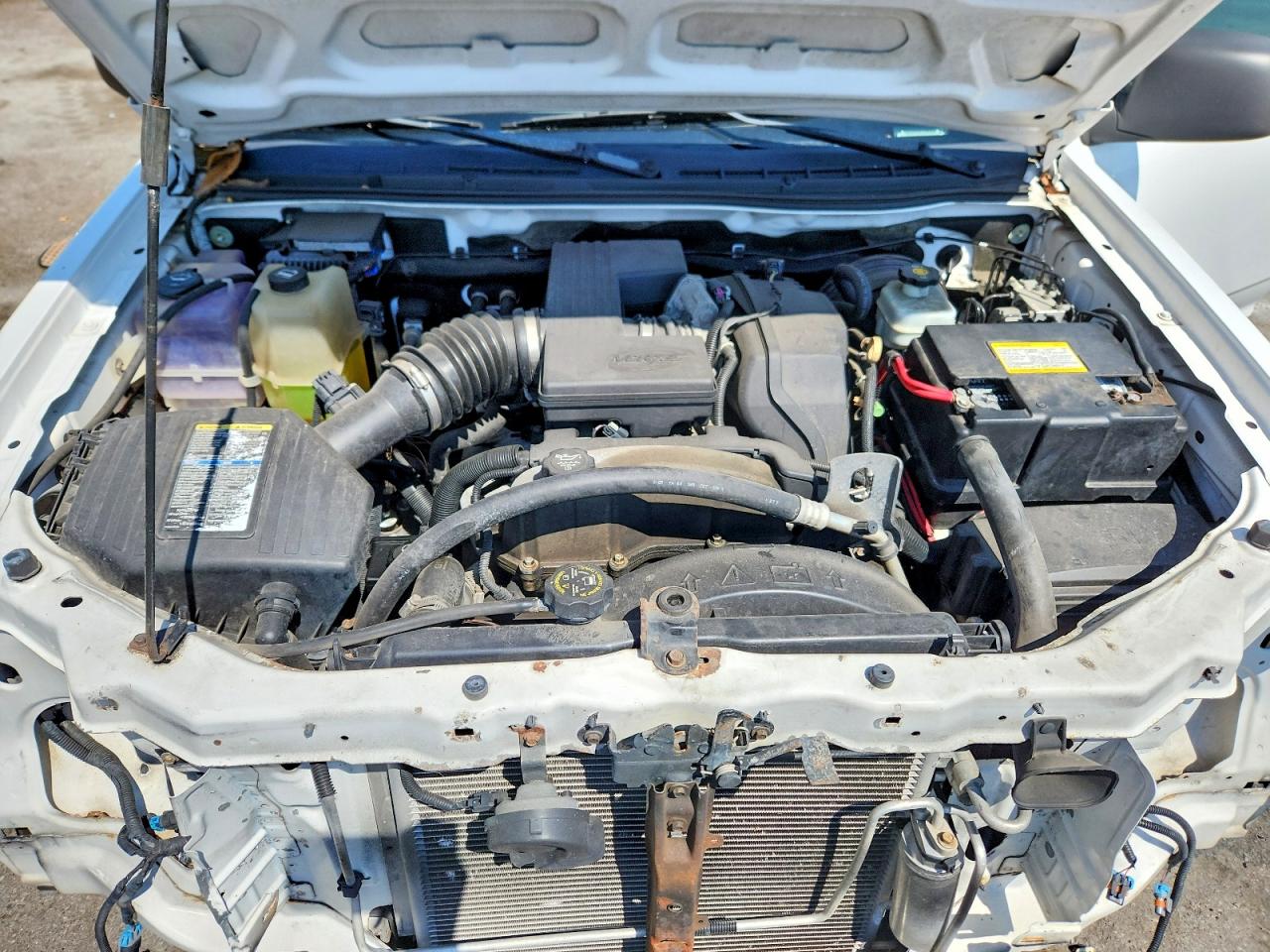 2008 Chevrolet Colorado White vin: 1GCCS19E688104128