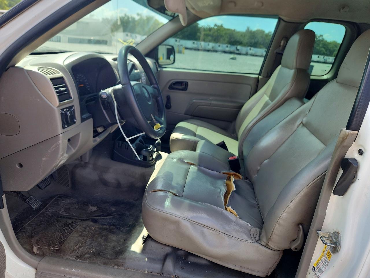2008 Chevrolet Colorado White vin: 1GCCS19E688104128
