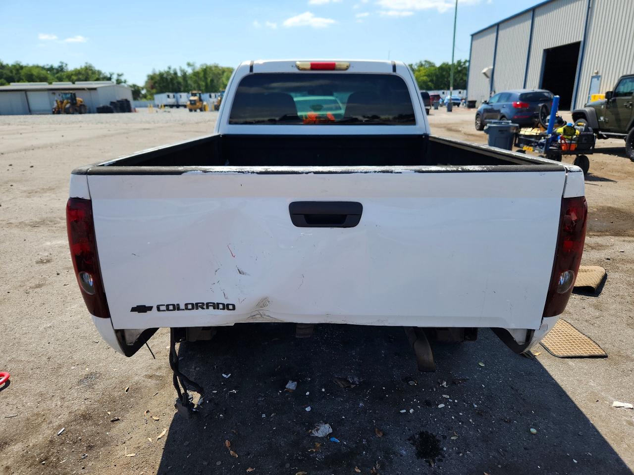 2008 Chevrolet Colorado White vin: 1GCCS19E688104128