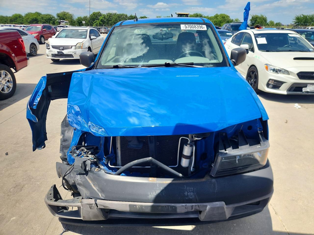 2008 Chevrolet Colorado Blue vin: 1GCCS19E988126060