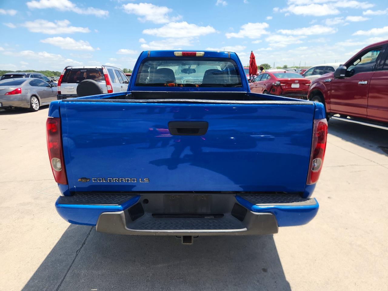 2008 Chevrolet Colorado Blue vin: 1GCCS19E988126060