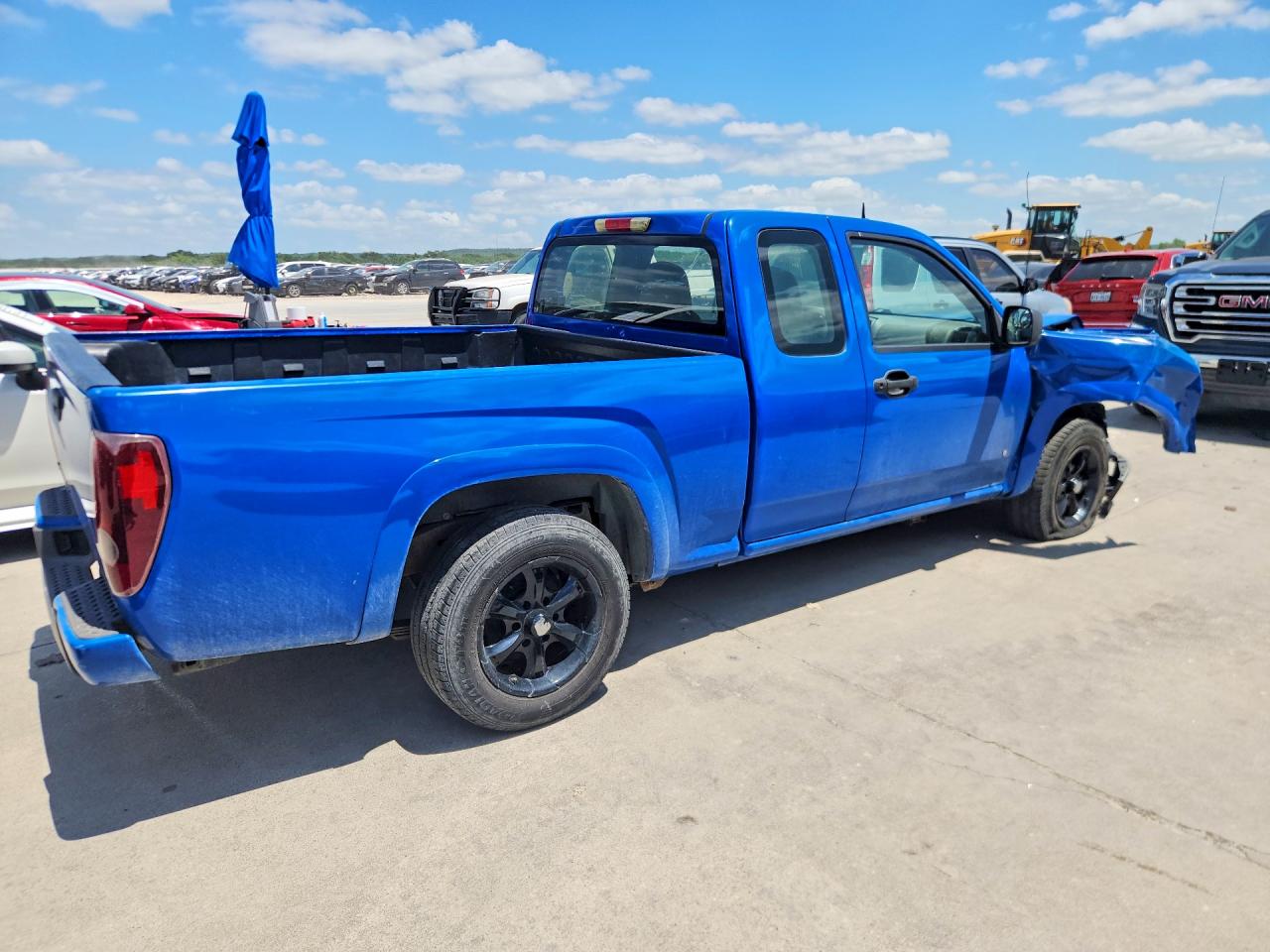 2008 Chevrolet Colorado Blue vin: 1GCCS19E988126060