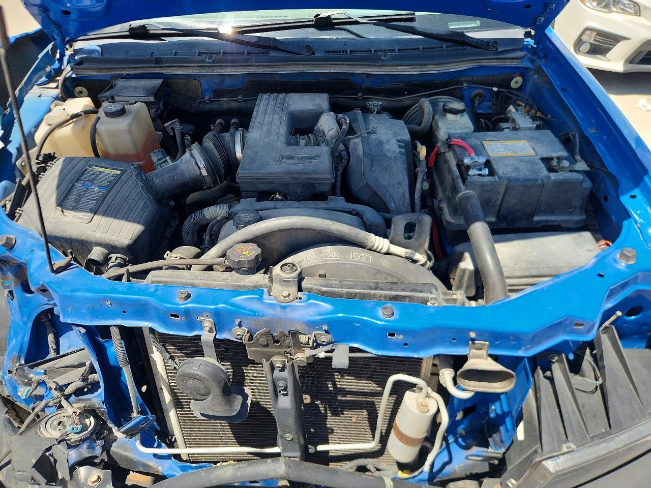 2008 Chevrolet Colorado Blue vin: 1GCCS19E988126060