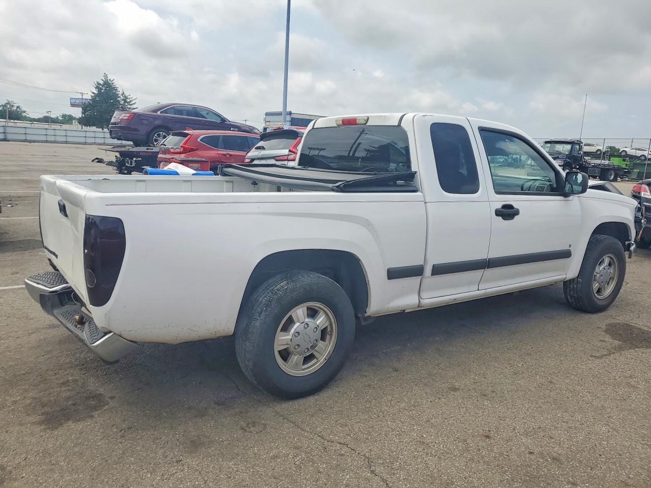 2007 Chevrolet Colorado White vin: 1GCCS19EX78116717