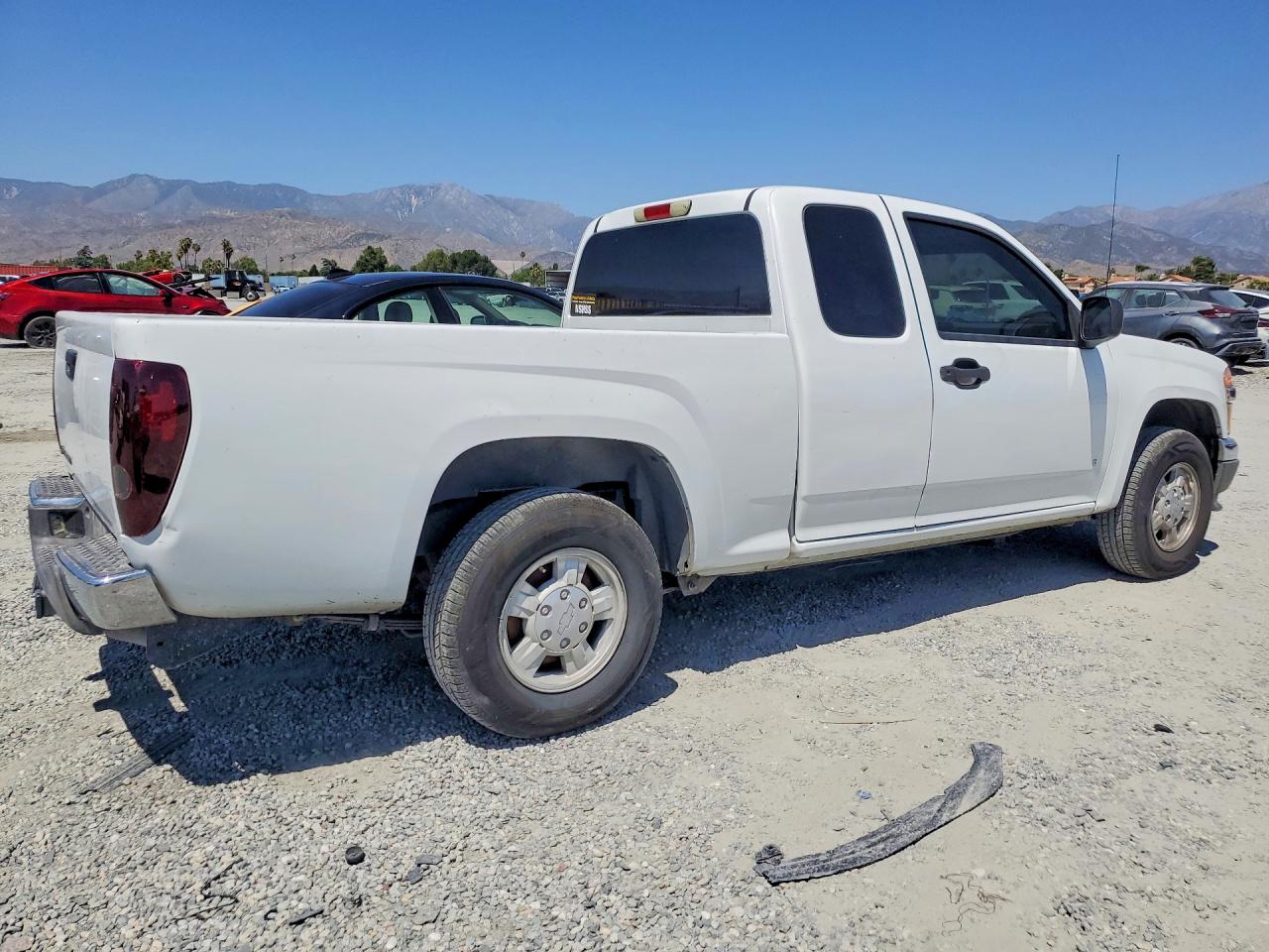 2007 Chevrolet Colorado White vin: 1GCCS19EX78135896