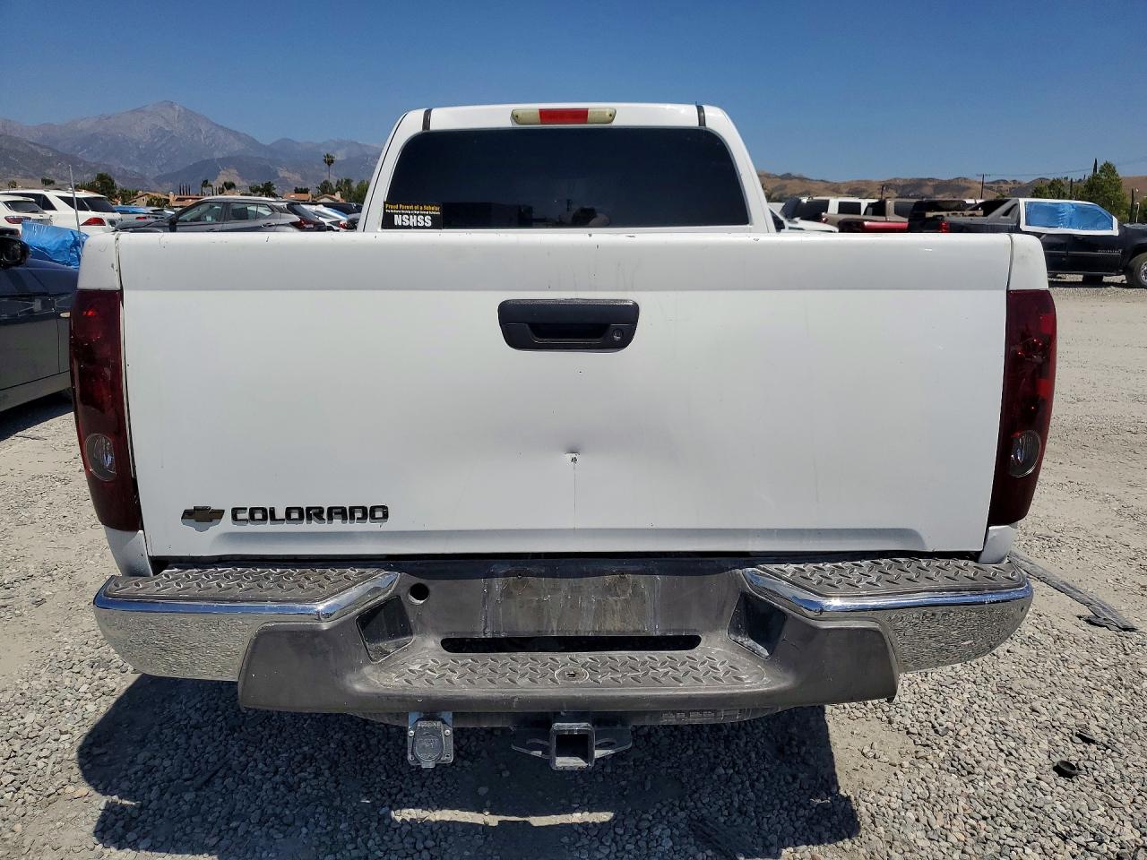 2007 Chevrolet Colorado White vin: 1GCCS19EX78135896