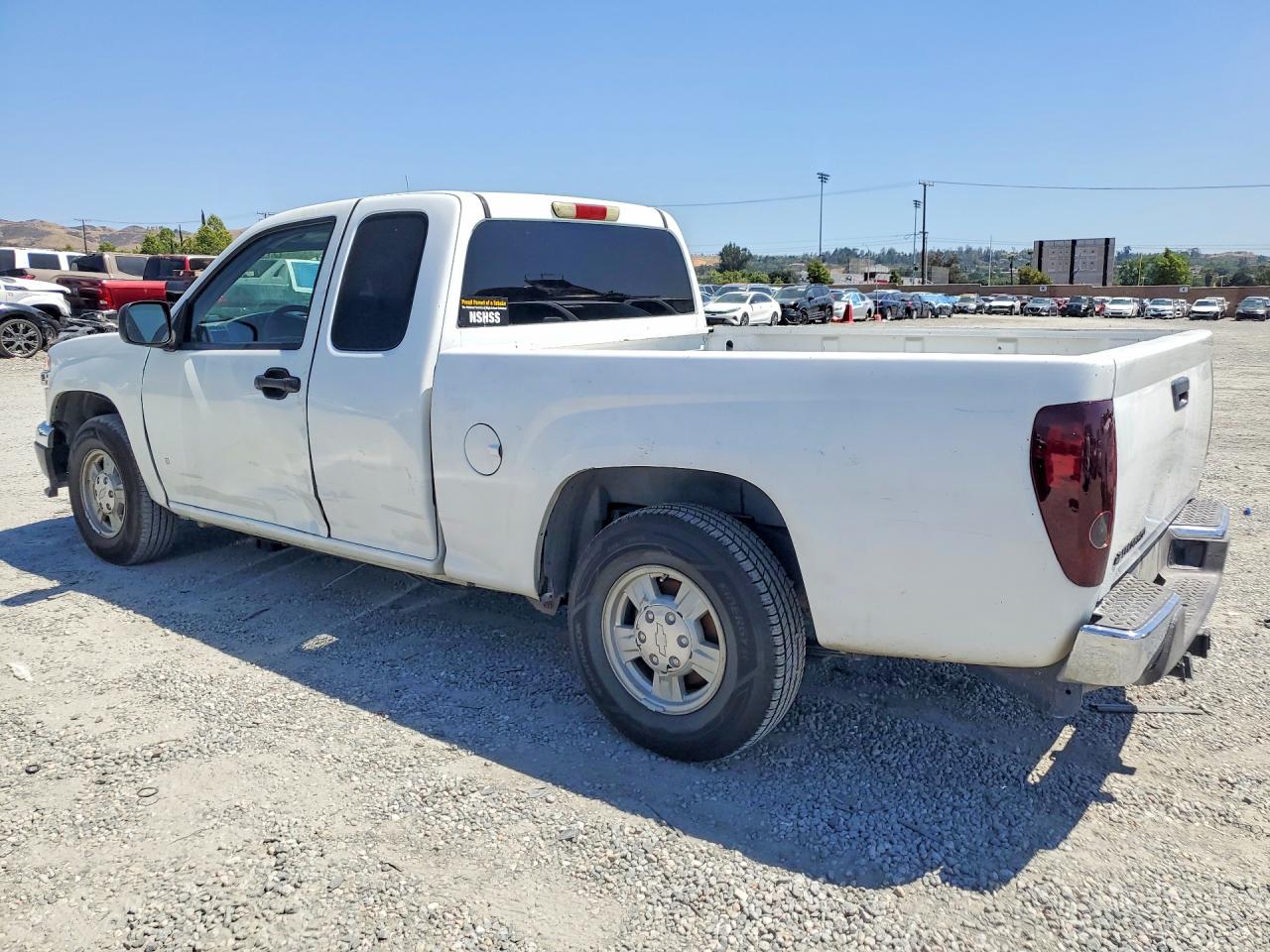 2007 Chevrolet Colorado White vin: 1GCCS19EX78135896