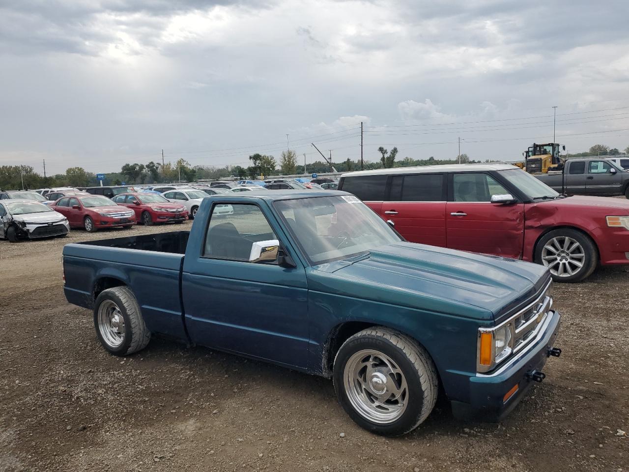 1991 Chevrolet S Truck S10 Blue vin: 1GCCS19R4M2302948