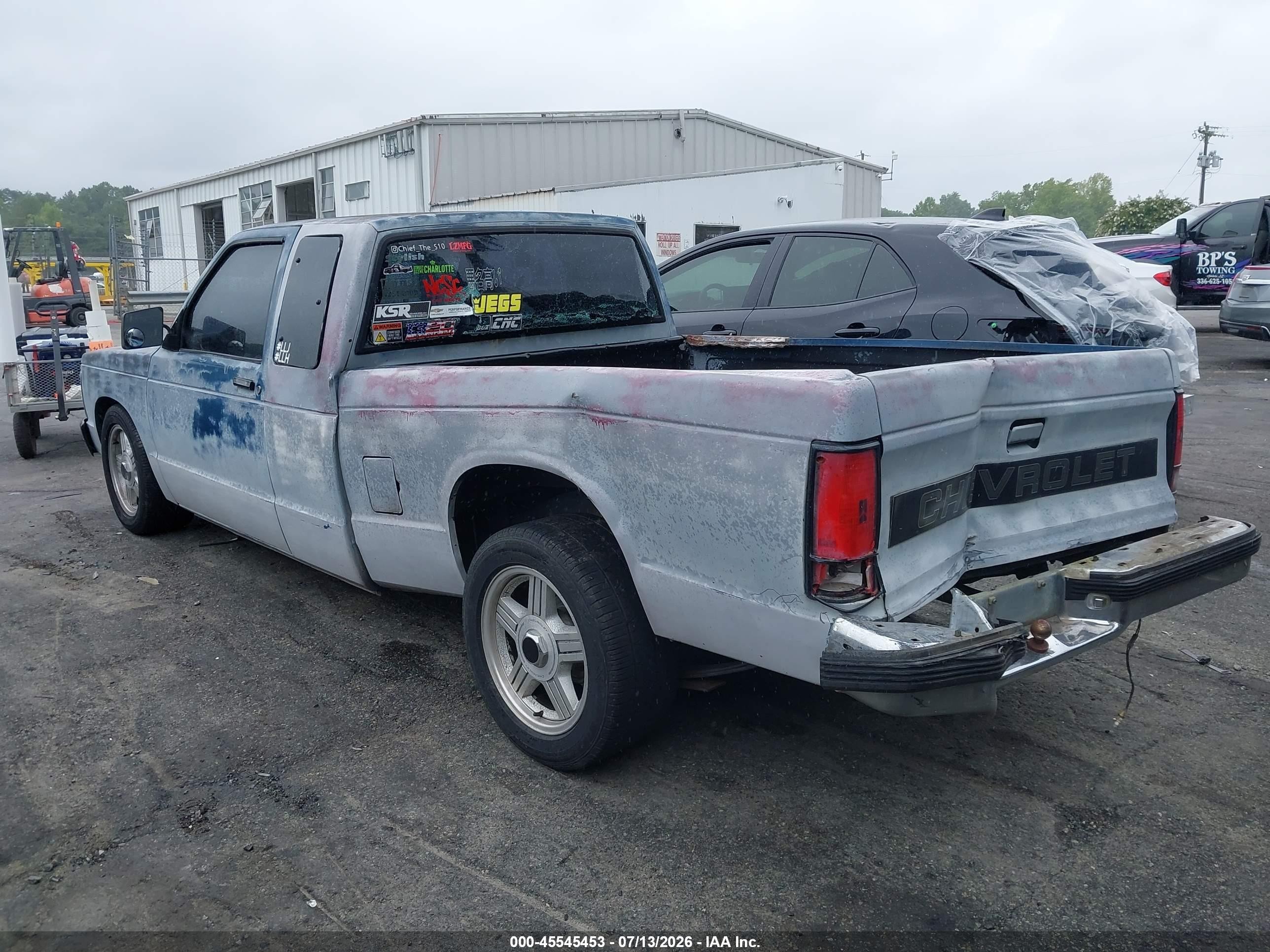 1991 Chevrolet S Truck S10 Серый vin: 1GCCS19R7M8269117