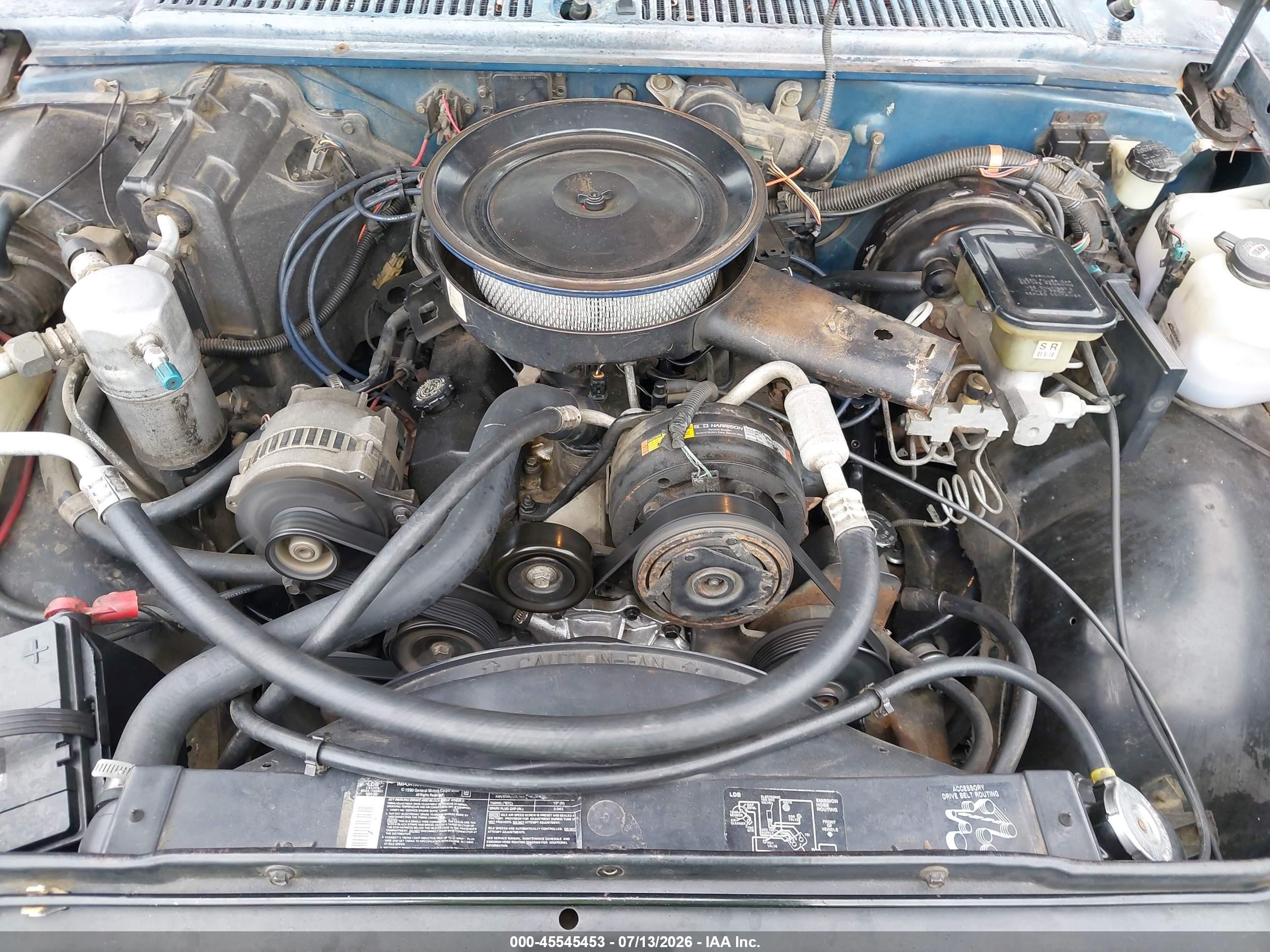 1991 Chevrolet S Truck S10 Серый vin: 1GCCS19R7M8269117
