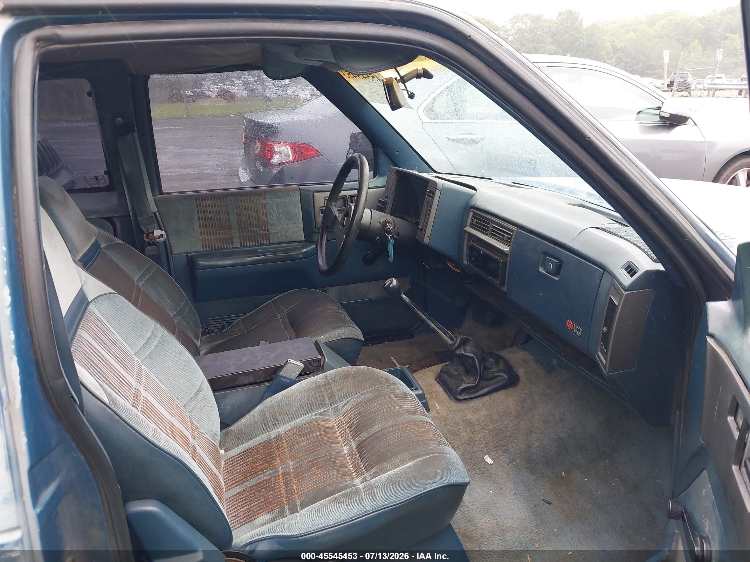 1991 Chevrolet S Truck S10 Серый vin: 1GCCS19R7M8269117