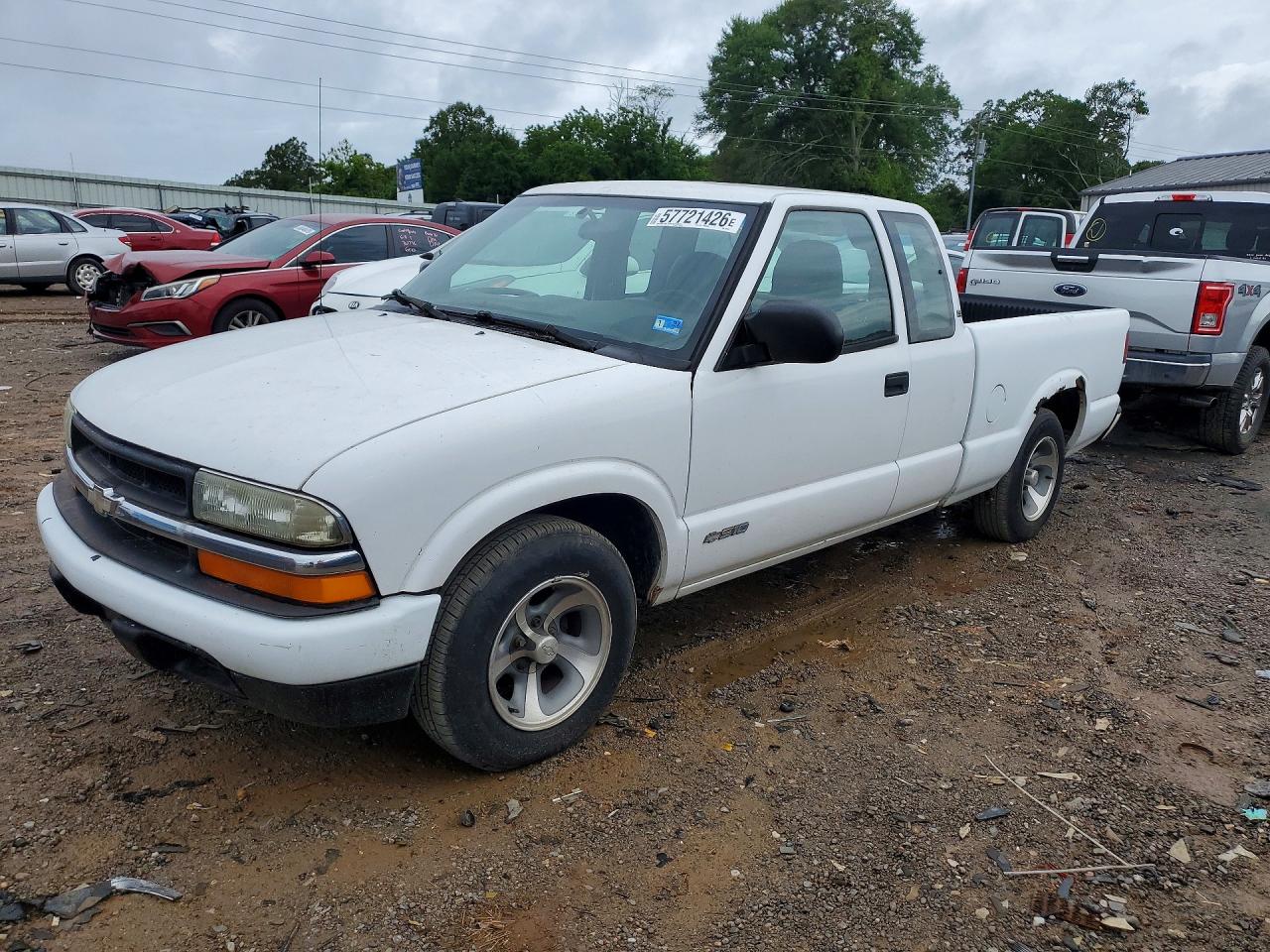2001 Chevrolet S Truck S10 Белый vin: 1GCCS19W018200691