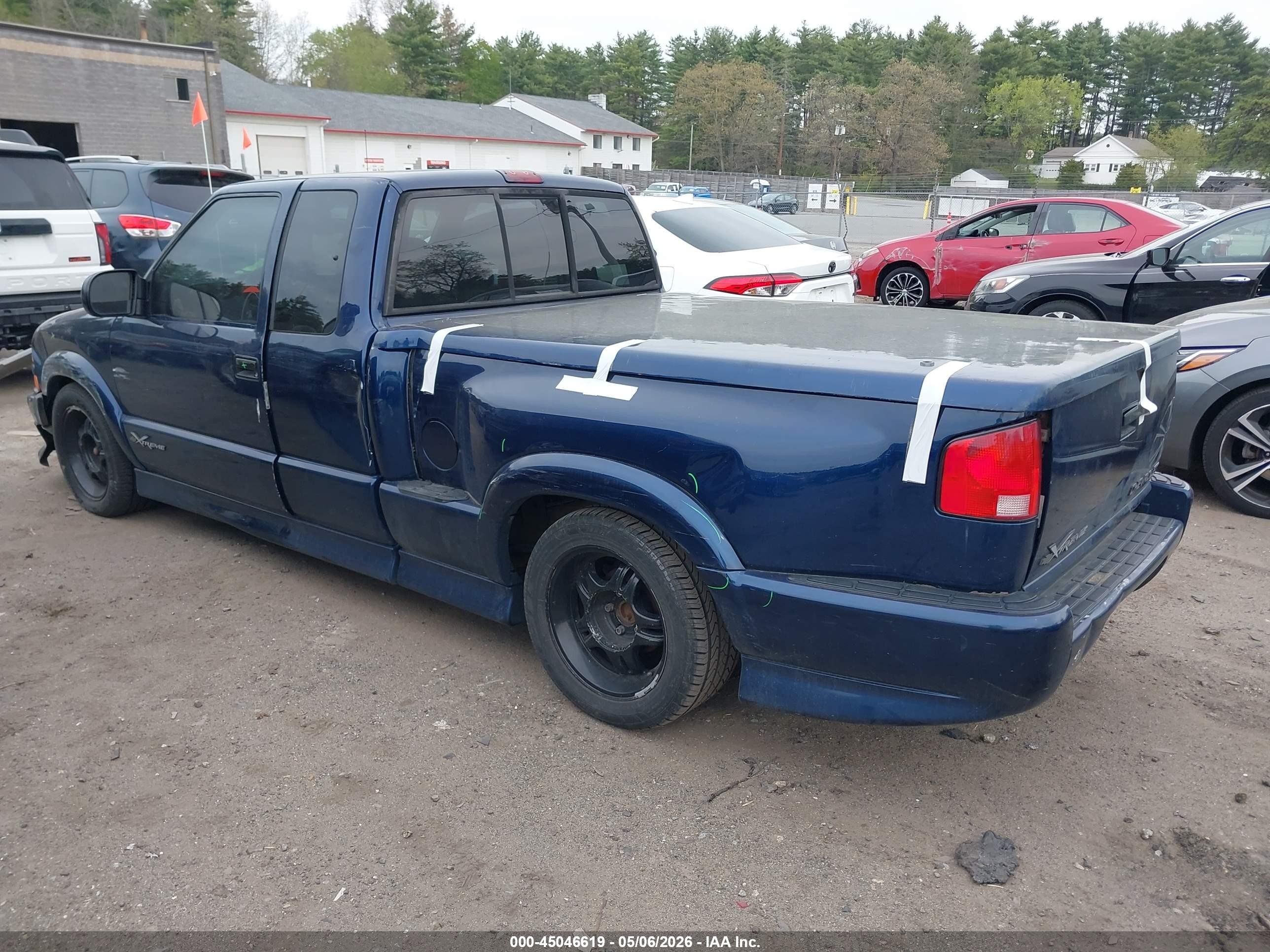2001 Chevrolet S-10 Ls Blue vin: 1GCCS19W118197901