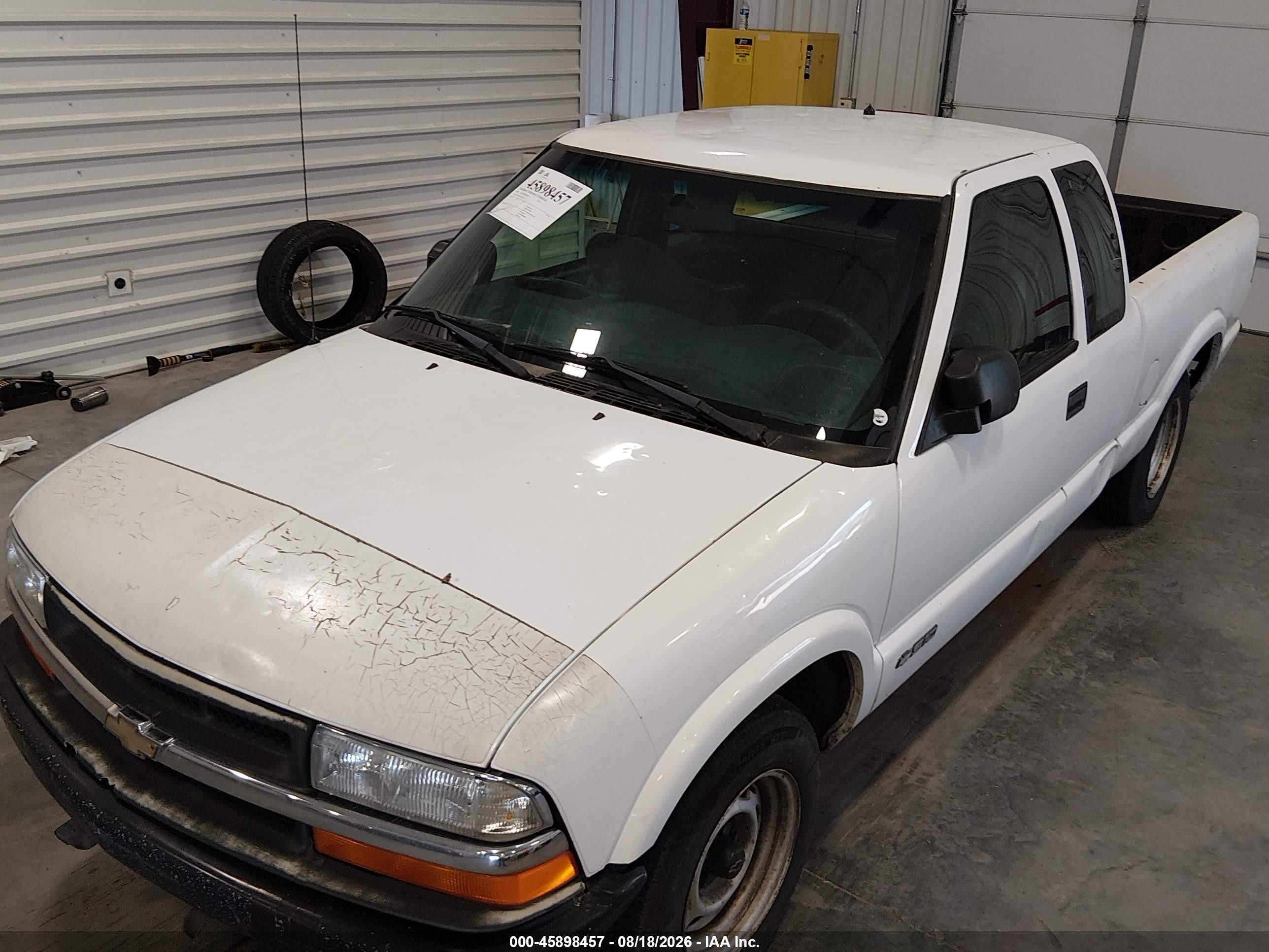 2002 Chevrolet S-10   Белый vin: 1GCCS19W128142432