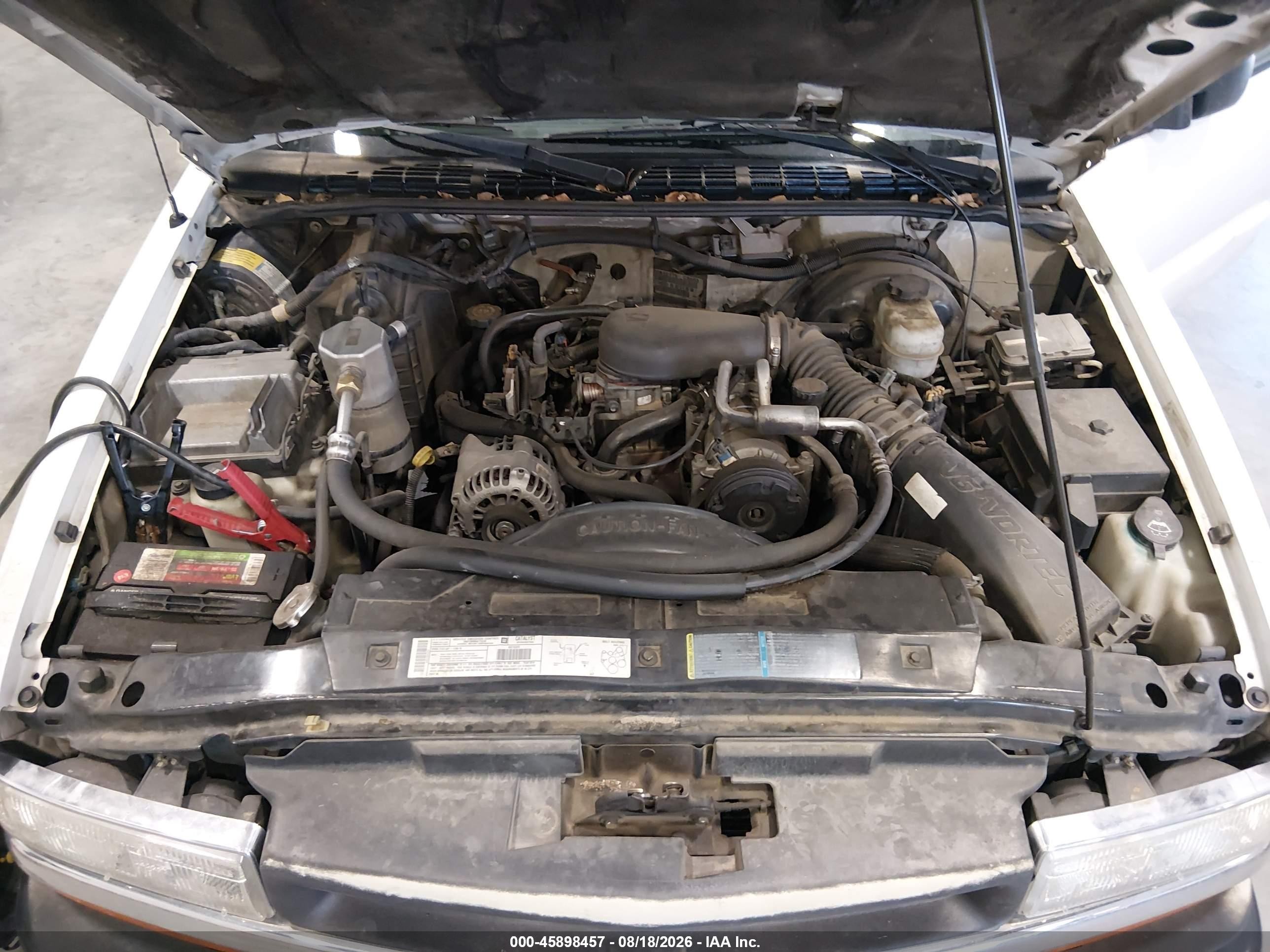 2002 Chevrolet S-10   Белый vin: 1GCCS19W128142432
